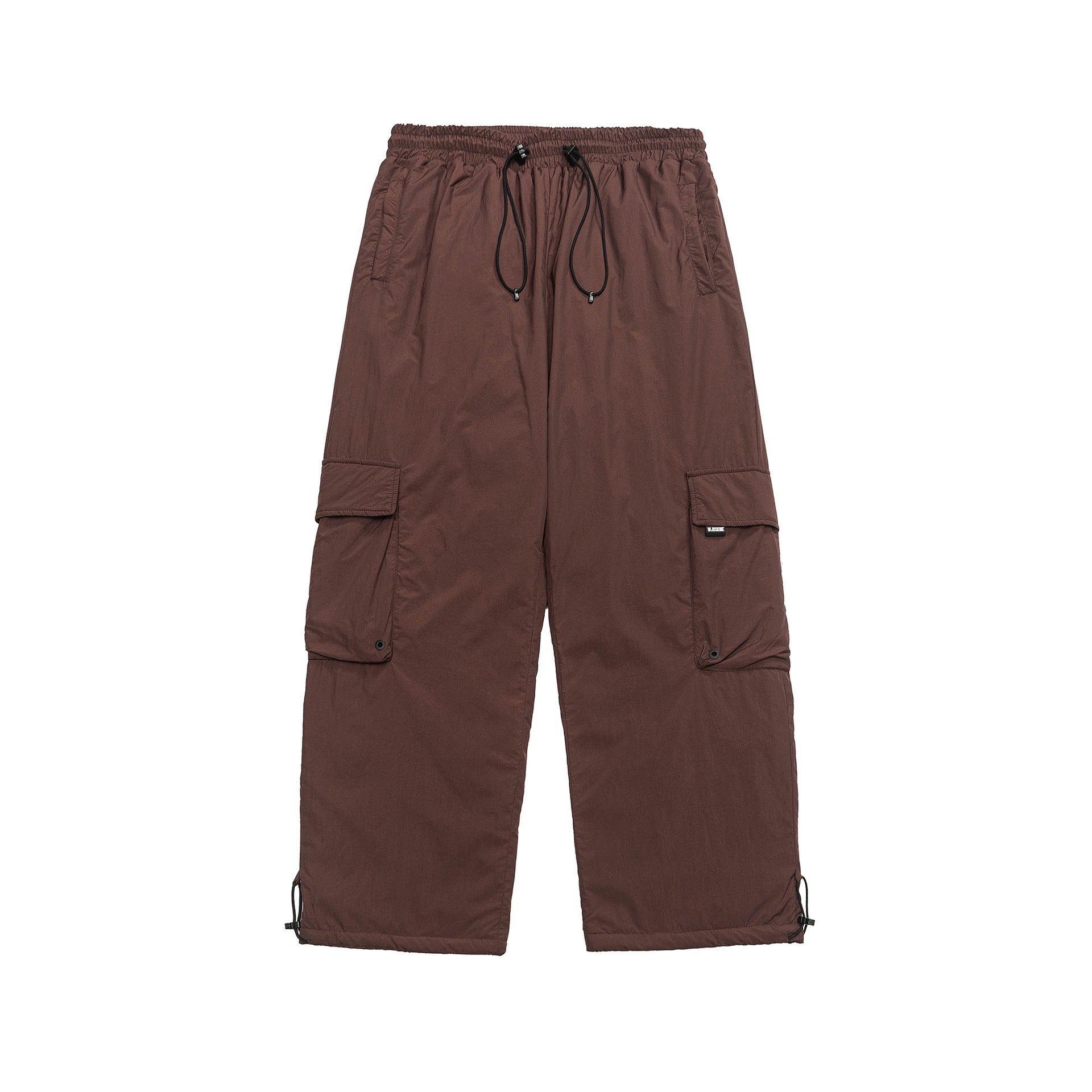 Outdoor Warmth Insulated Straight Leg Cargo Pants for Men