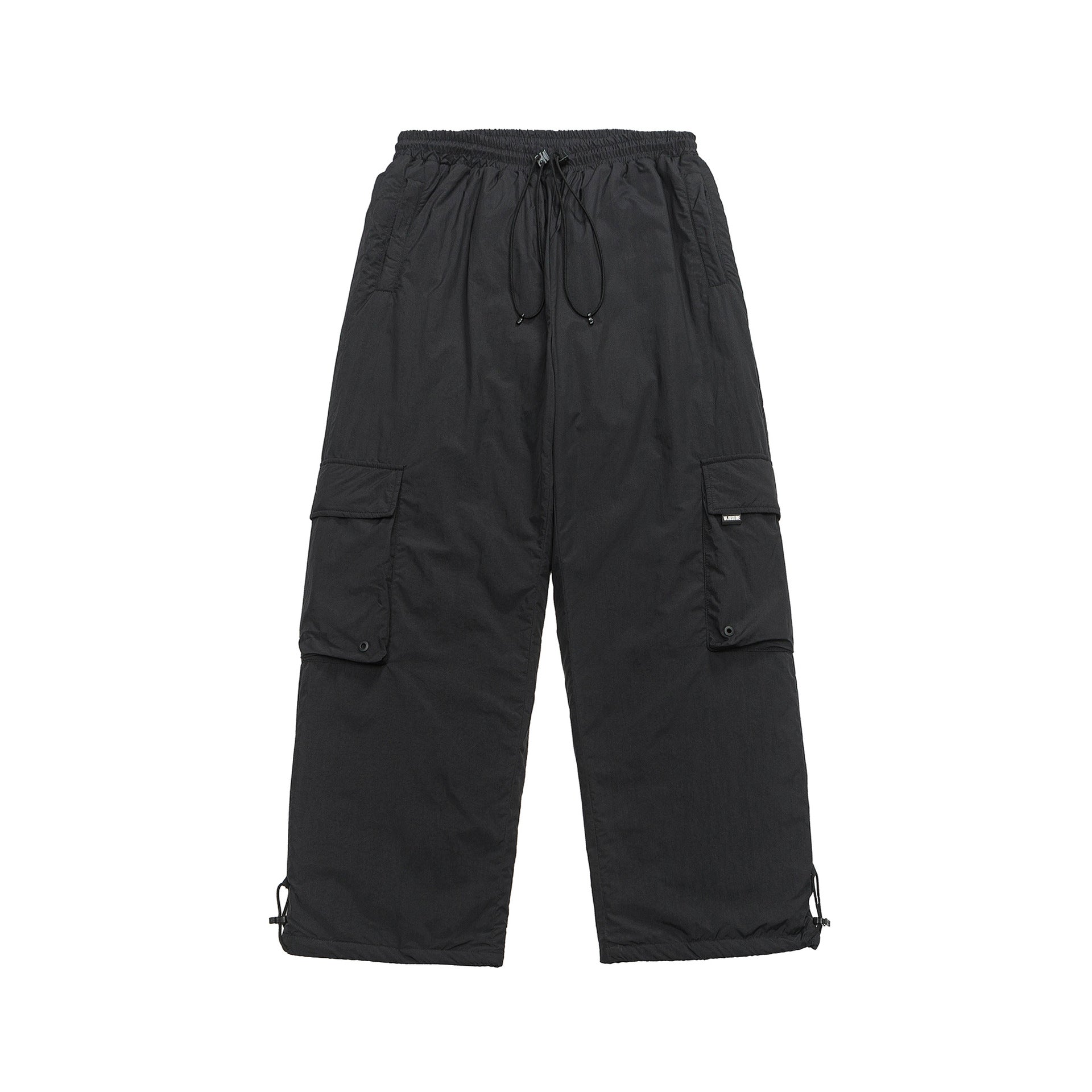 Outdoor Warmth Insulated Straight Leg Cargo Pants for Men